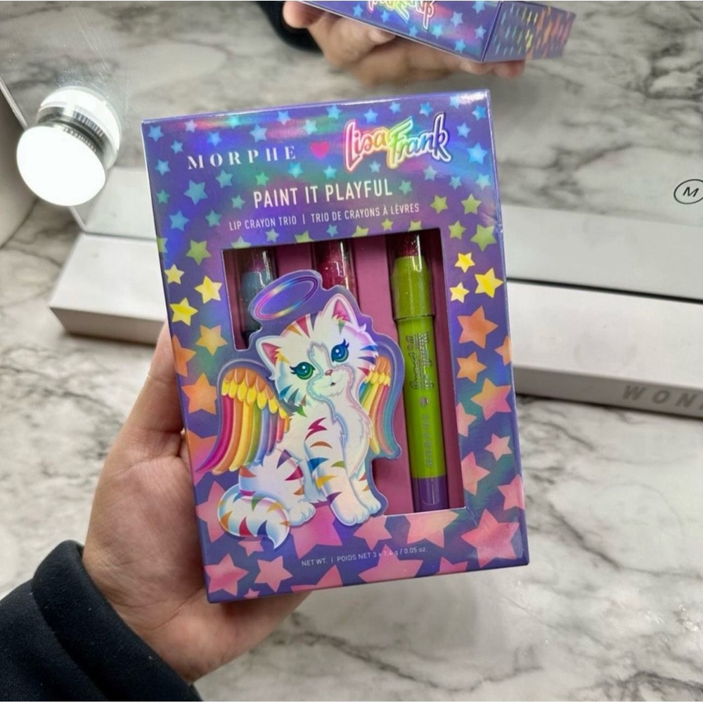 Morphe x Lisa Frank Paint It Playful Lip Trio